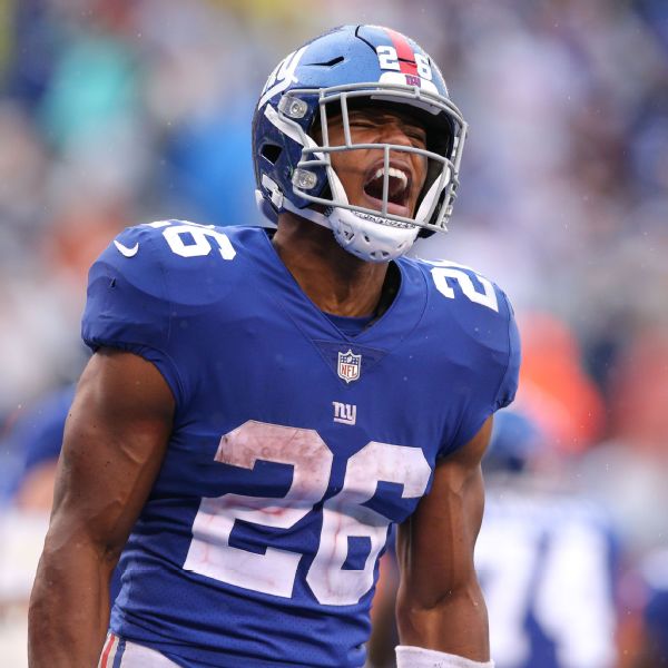 Saquon Barkely of the NY Giants