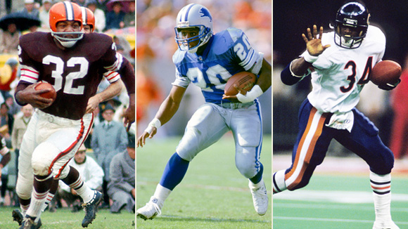 Running Back Finalists Announced for All-Time Team