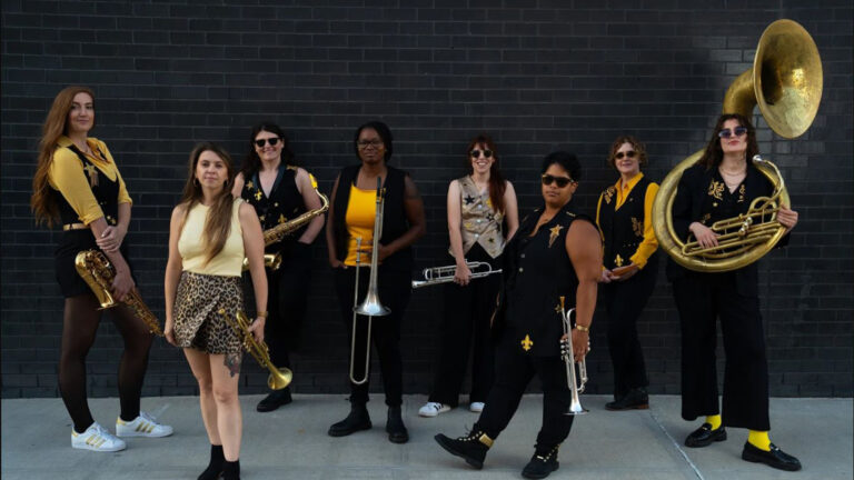 BRASS QUEENS AT THE GRUNIN CENTER MARCH 28